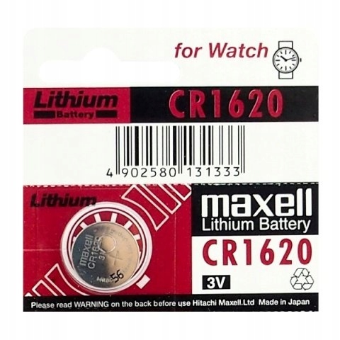 

Bateria Maxell Litowa CR1620 3V 1szt.