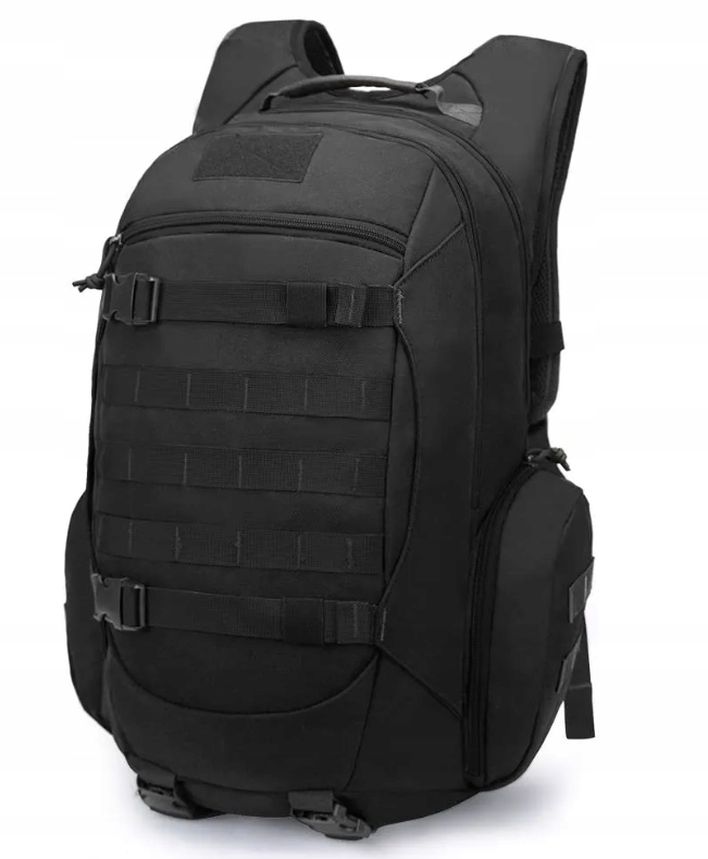 Batoh Vojenský taktický Survival Objem 35 litrů turistický černý vojenský