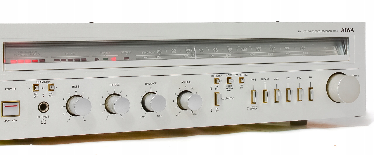 AIWA AX-7700 PIĘKNY AMPLITUNER STEREO VINTAGE Model ax-7700 S