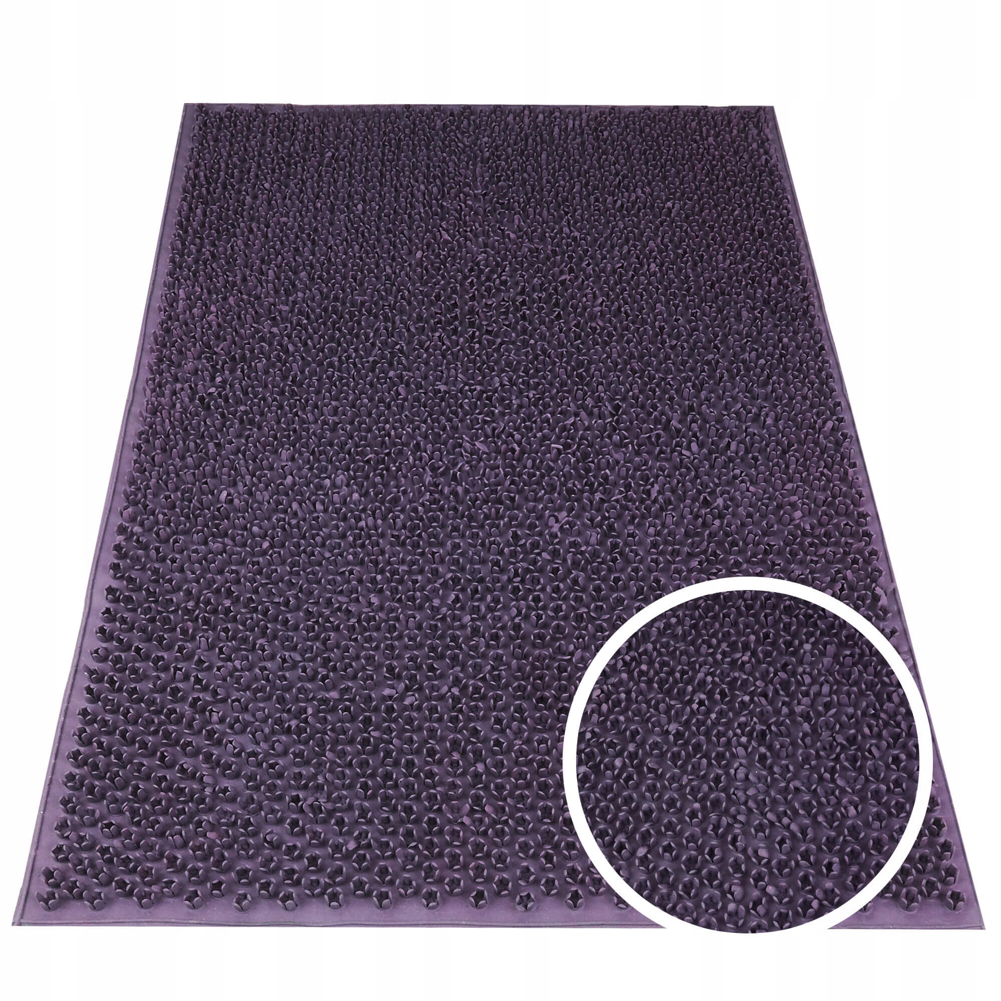 WYCIERACZKA TRAWKA NA PODŁOGĘ GUMA KOLOR 40x60cm POZYTYWNA ANTYPOŚLIZGOWA Grubość 8 mm