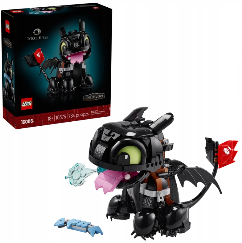 Lego Icons 10375 Jak vycvičit draka: Bezzubka