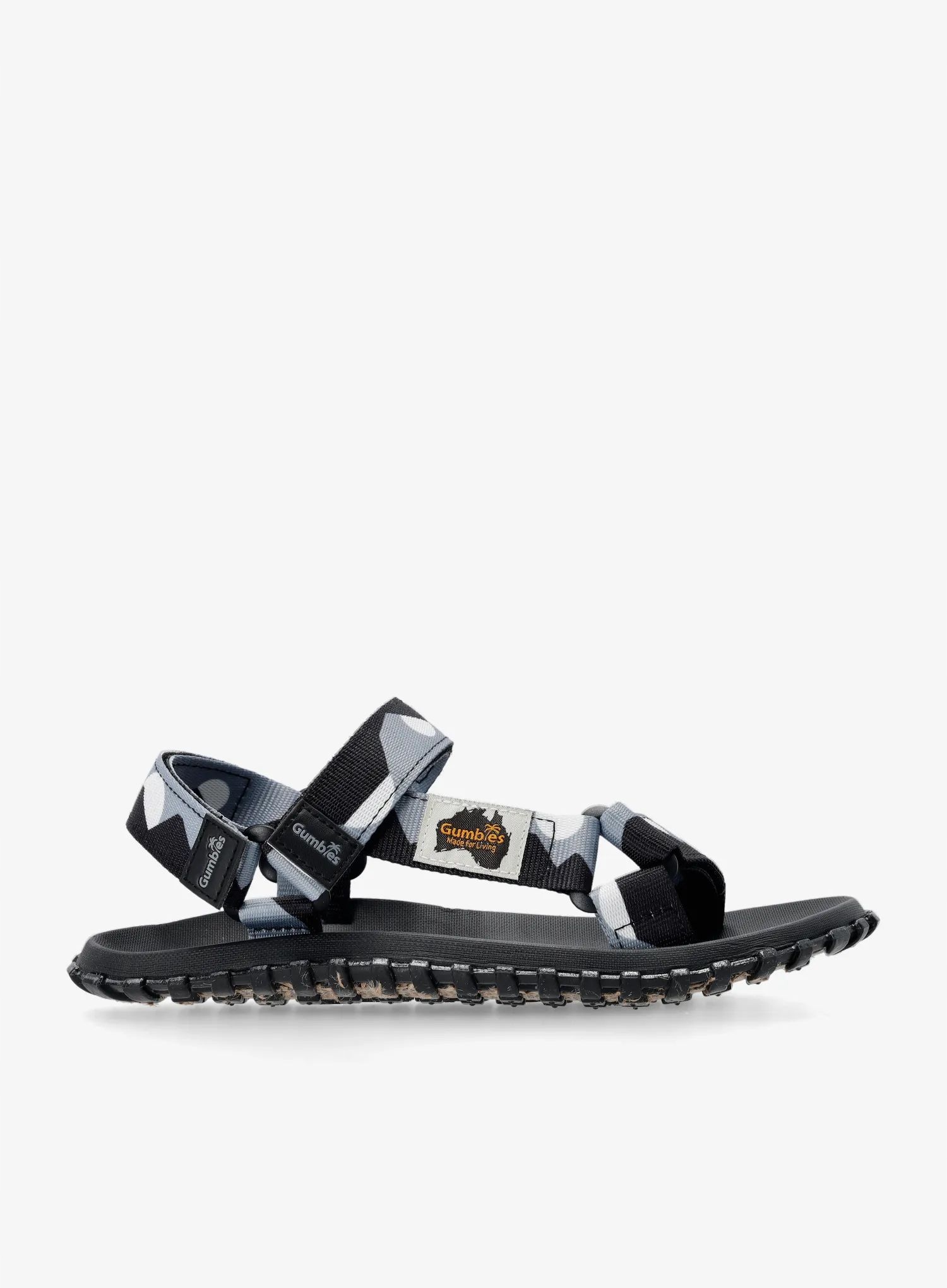 Sandały turystyczne Gumbies Scrambler Sandals black/grey 44