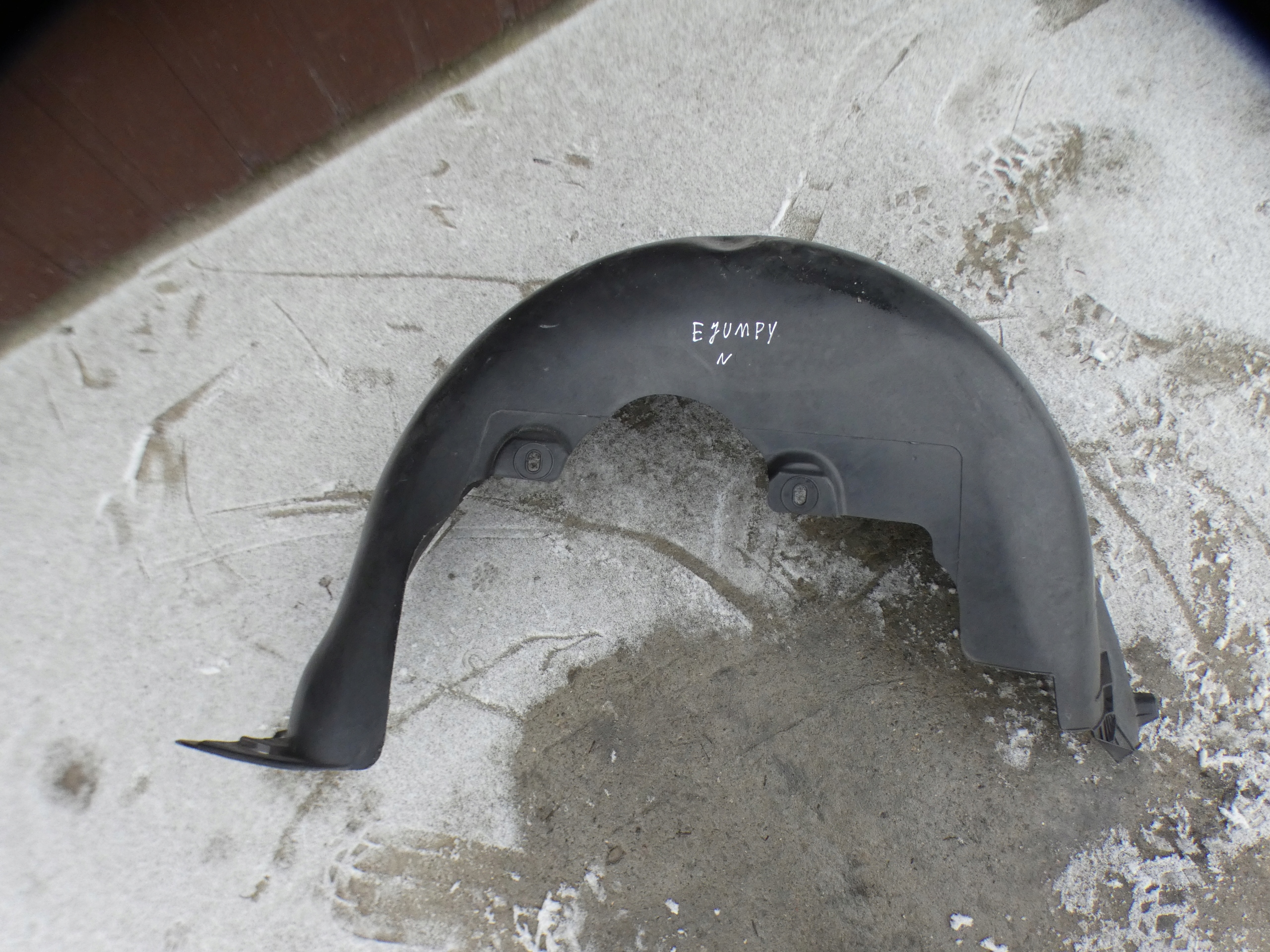 mudguard rear part right left PEUGEOT CITROEN JUMPY 9832137780 9833810880