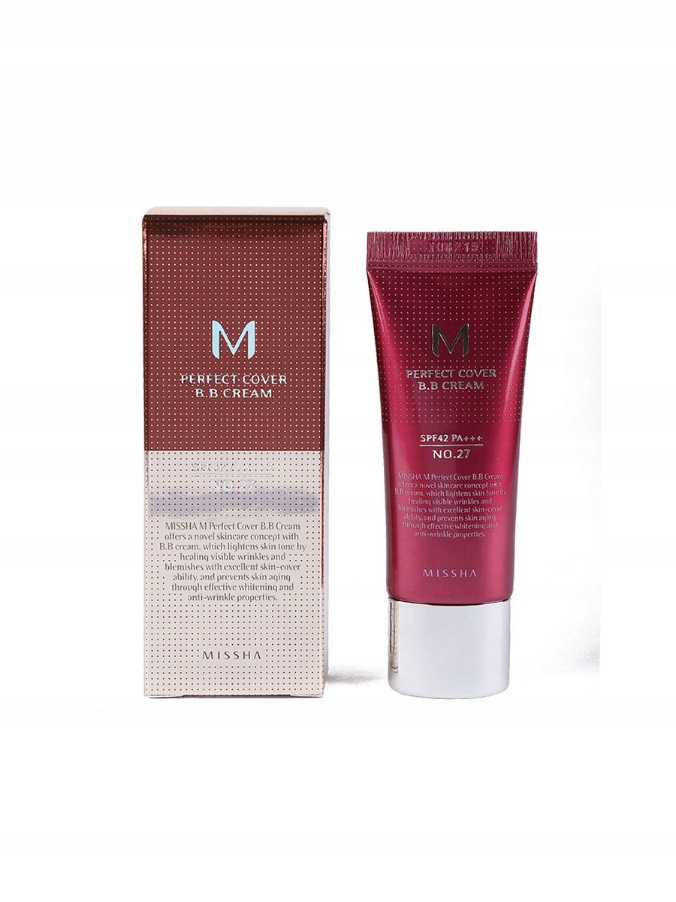

Missha Krem Bb Perfect Cover #27 Honey Beige 20 ml