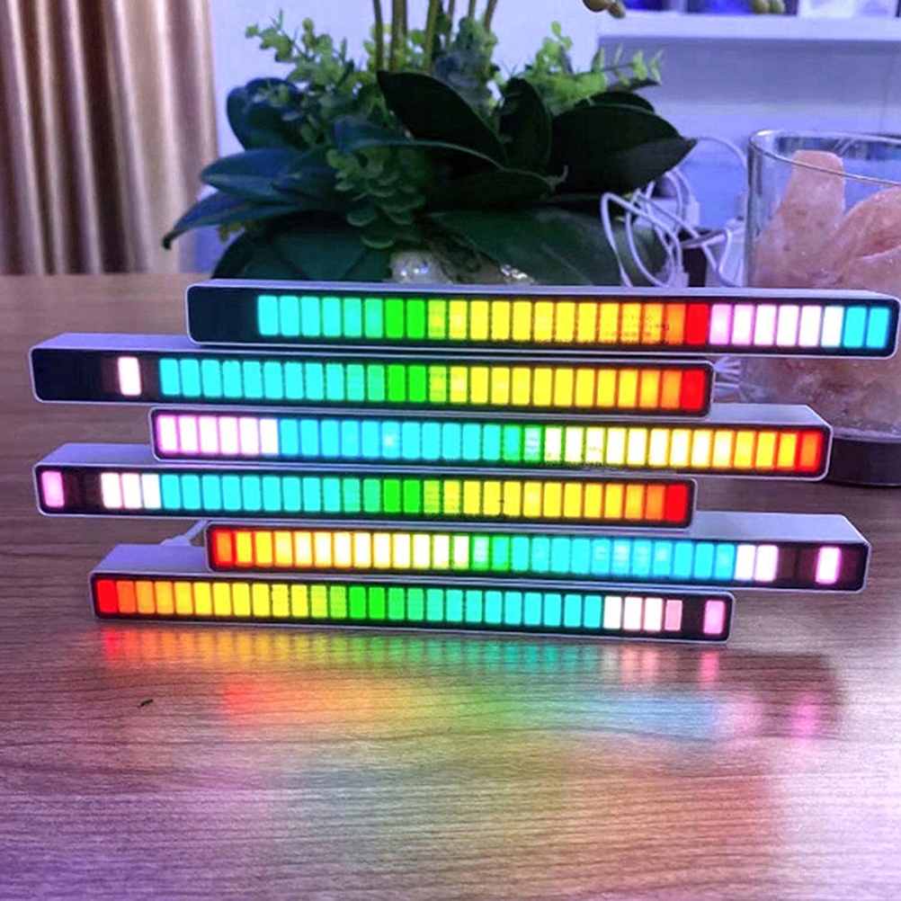 LAMPA LED RGB LAMPKA USB MIGAJĄCA W RYTM MUZYKI