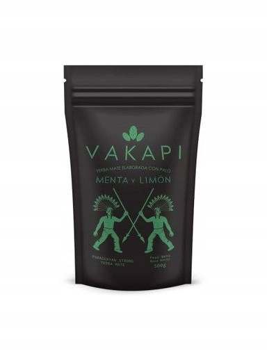 Vakapi Yerba Mate Máta a Citron 500 g