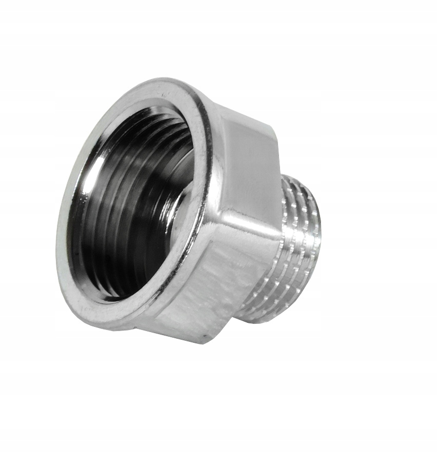 PRZEDŁUŻKA WYDŁUŻKA ZWĘŻKA REDUKCYJNA CHROMOWANA GW 3/4x1/2 GZ DŁUGOŚC 15mm Stan opakowania oryginalne