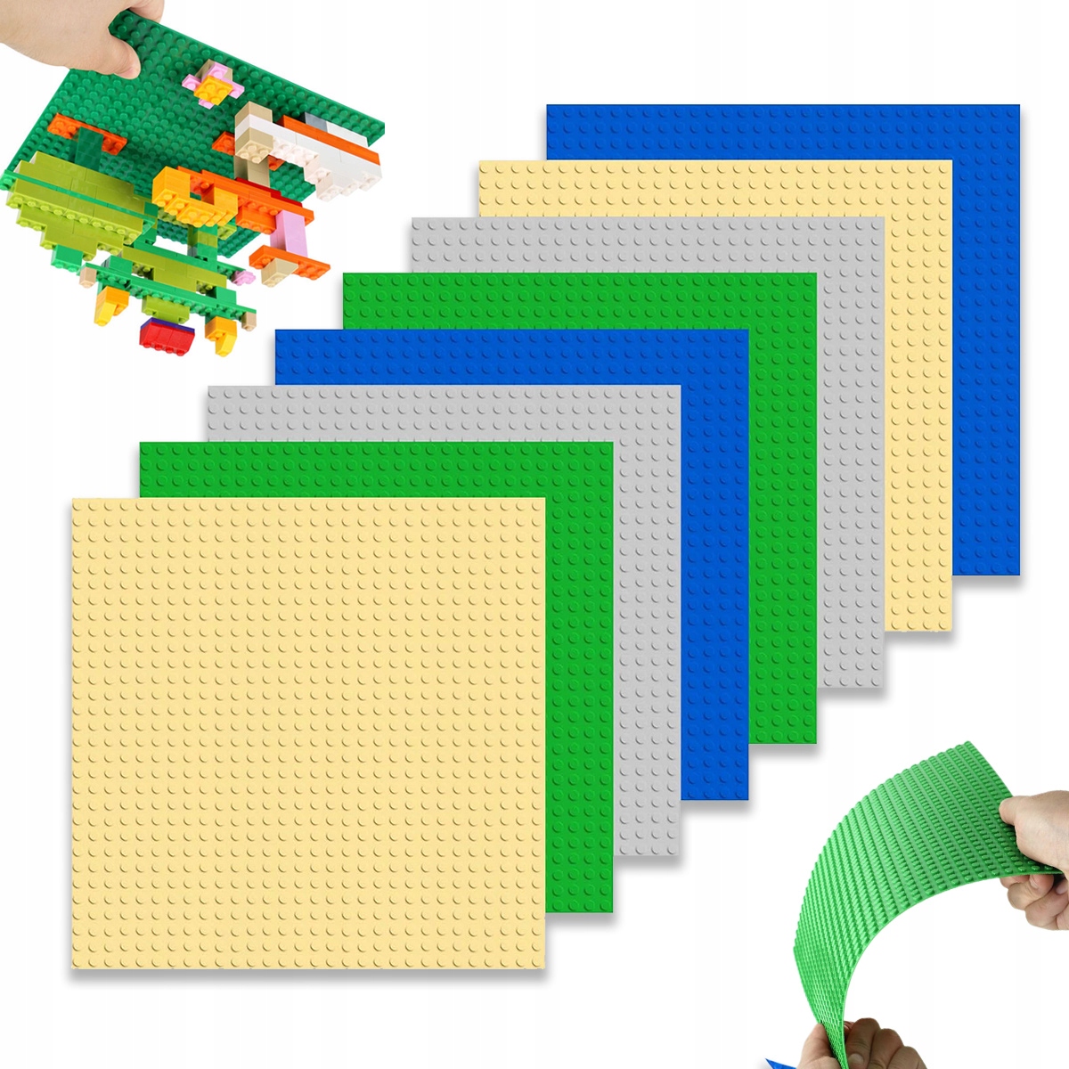 Płytka konstrukcyjna do klocków podstawa 8SZT XL 32x32