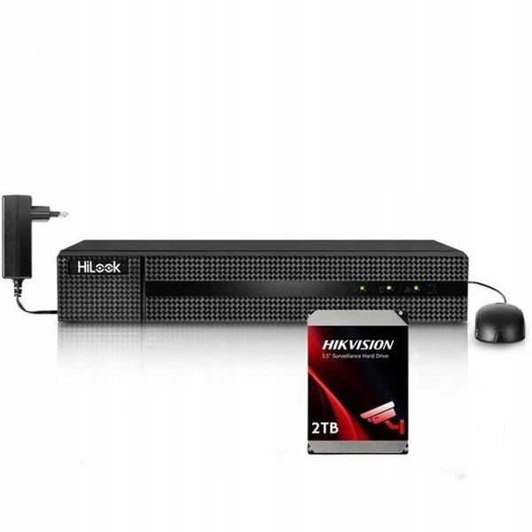 Ip rekordér Hilook 8 kanálový 4MP NVR-8CH-4MP/8P s diskem 2TB