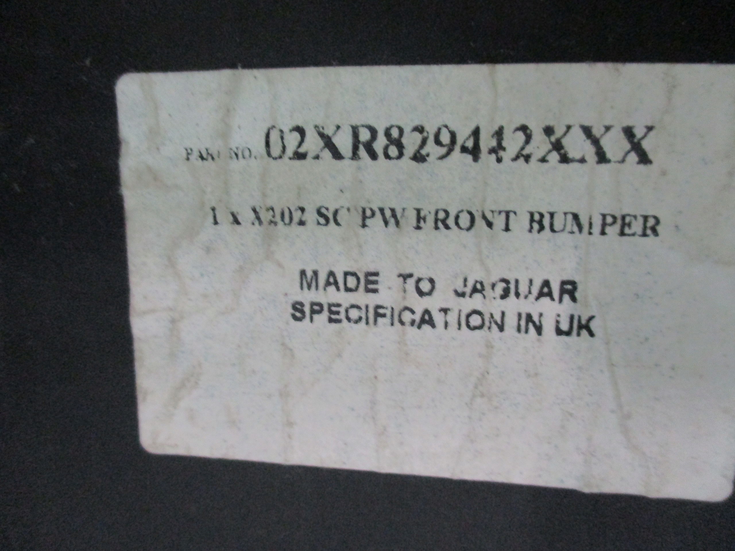 bumper front front Jaguar S - Type Lift R -Sport 04-08r 78850754999