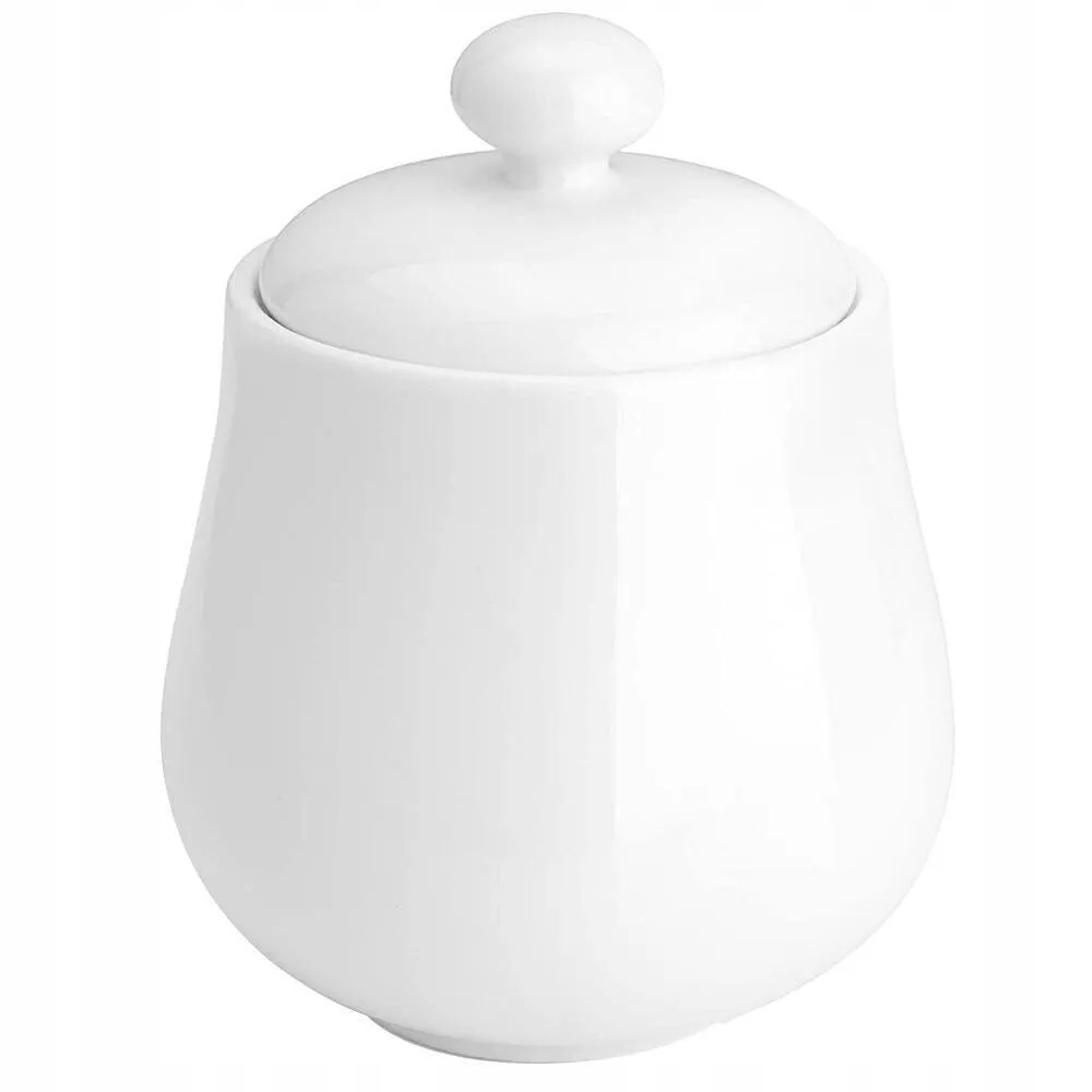 

Cukiernica porcelanowa Bianco z pokrywką biała