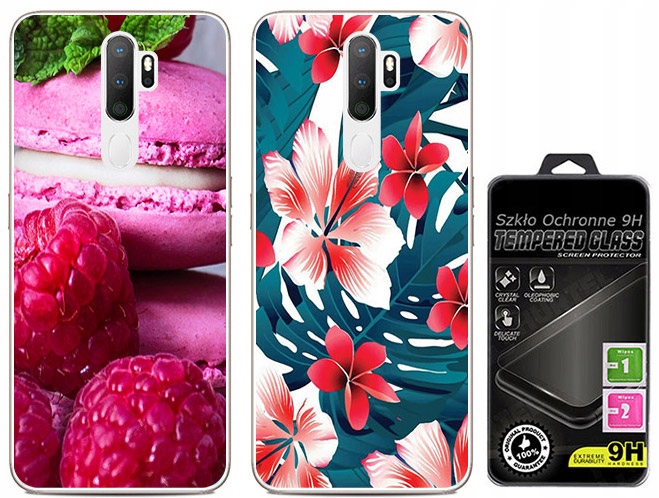 

2x Etui Cienka Guma Foto do Oppo A5 2020