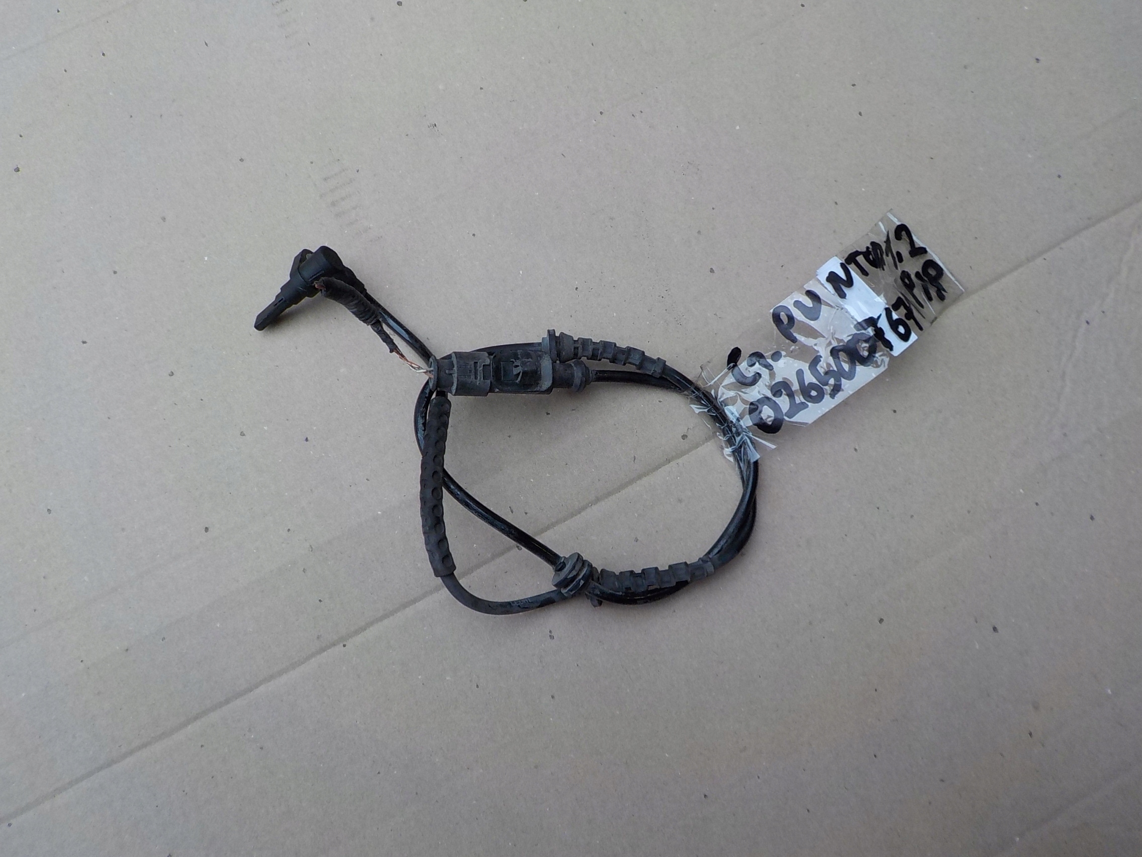 sensor abs right front fiat grande punto 0265007671
