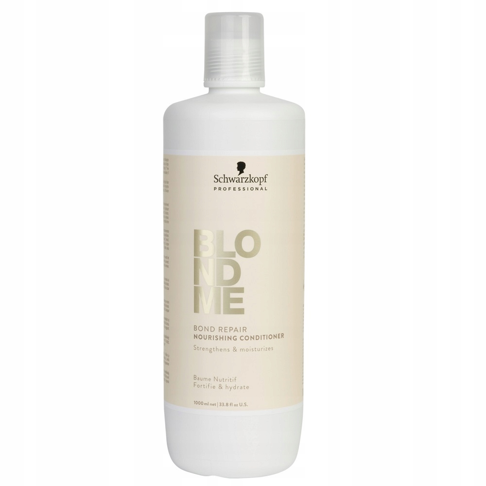 Schwarzkopf Professional BlondMe Bond Repair Nourishing Conditioner posiluje pokožku