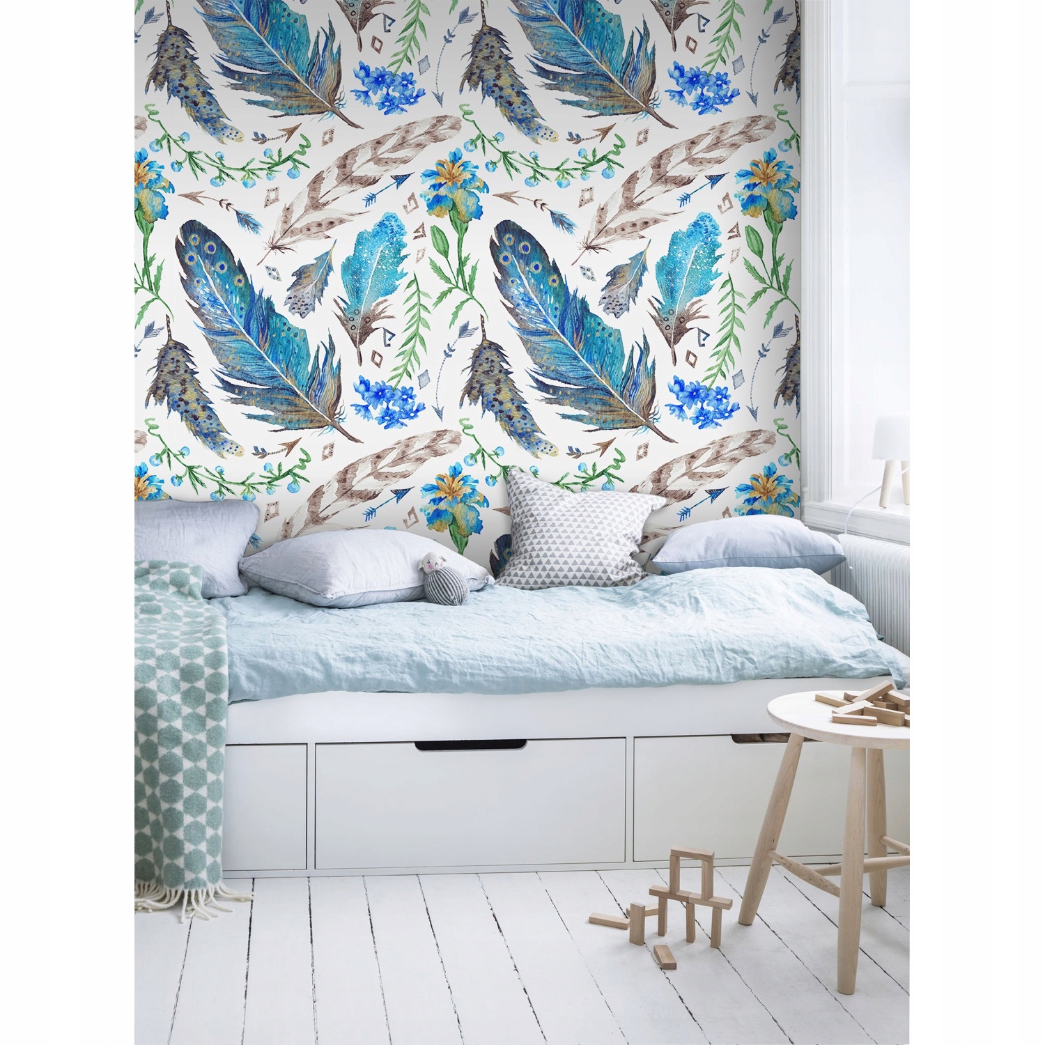 

Foto tapeta samoprzylepna Boho akwarela 208x146 cm