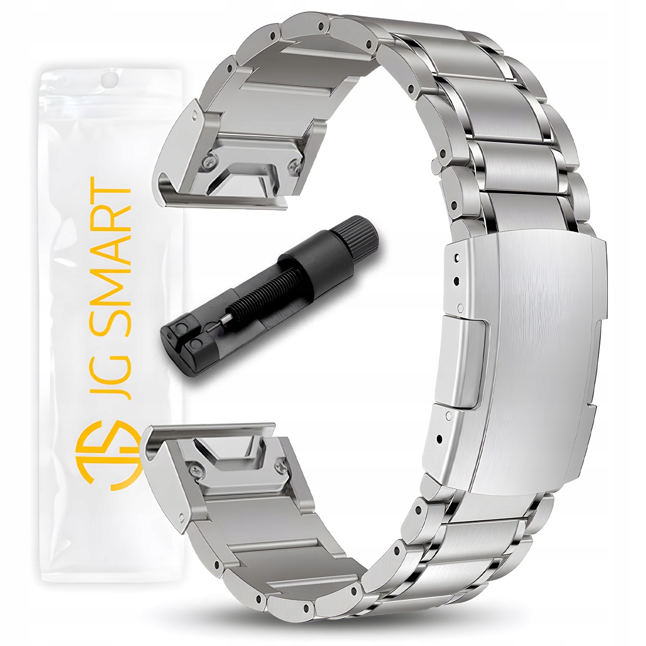 Náramek Pro Garmin Fenix 5 6 7 8 E Pro Solar Instinct Qucikfit Titanový