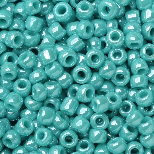 Toho Round Opaque-Lustered Turquoise 8/0-132