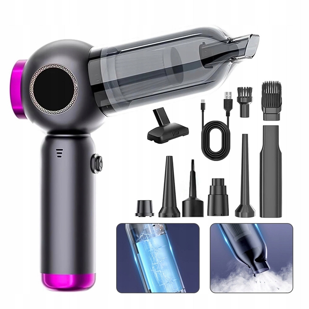 Bezkartáčový Vysavač Do Auta 16000 Pa Výkonný