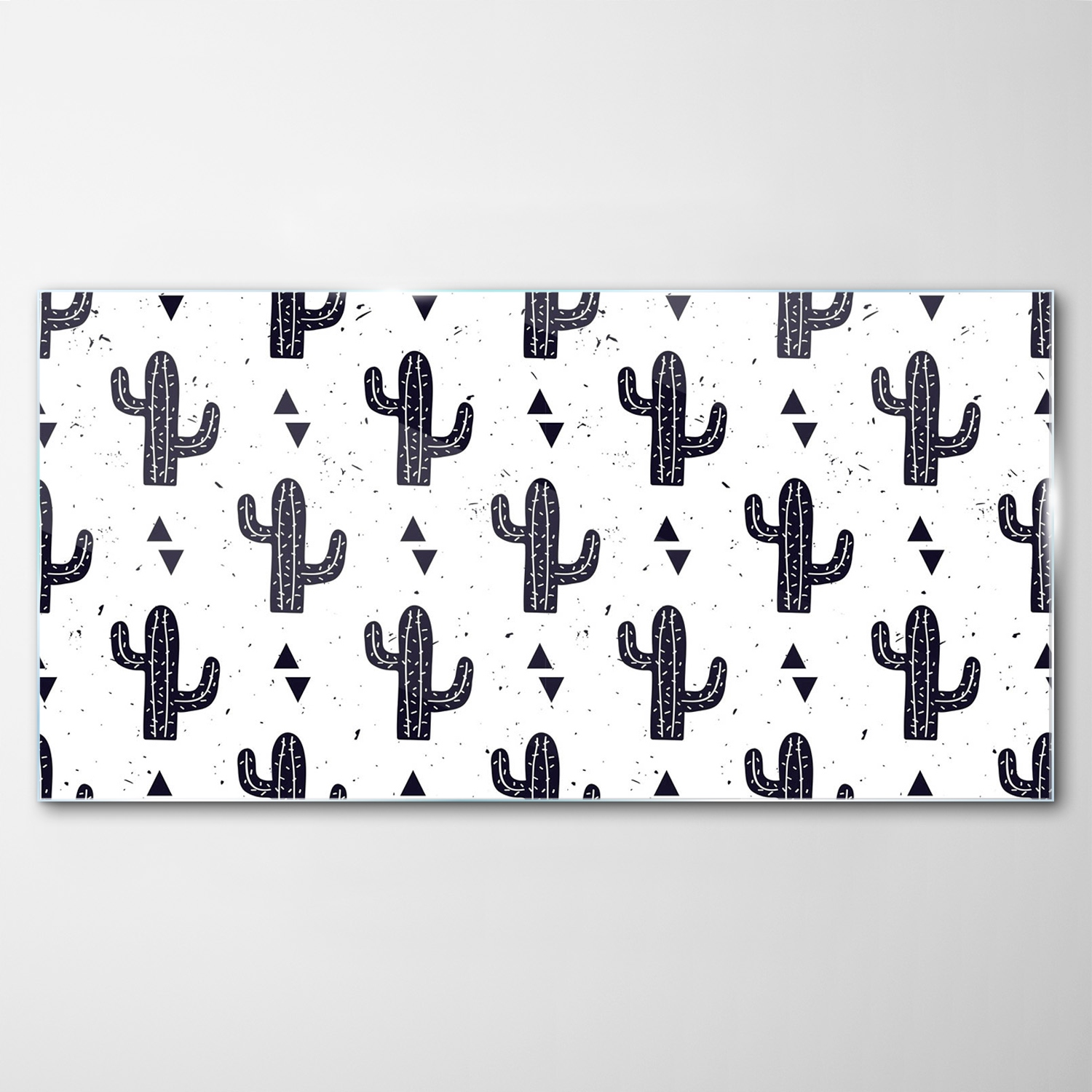 Obraz na skle Dekor Kaktus Pastelová rastlina 100x50