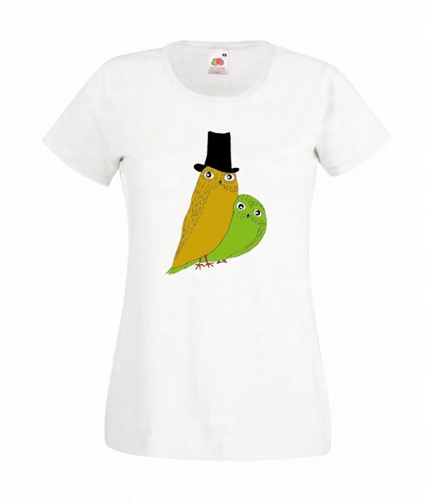 

Xs Koszulka Damska Sowa Sowy Kolorowa Sówka Owl