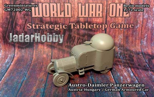 Greenminiatures GM72002-WG 1/72 Rakousko-Daimler Panzerwagen