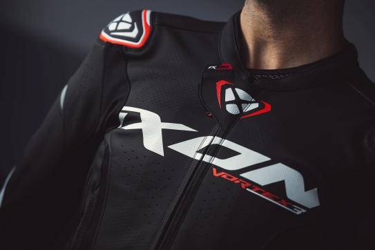 IXON SKÓRZANA KURTKA MOTOCYKLOWA VORTEX 3 WHITE/BLACK XL Rodzaj Męskie