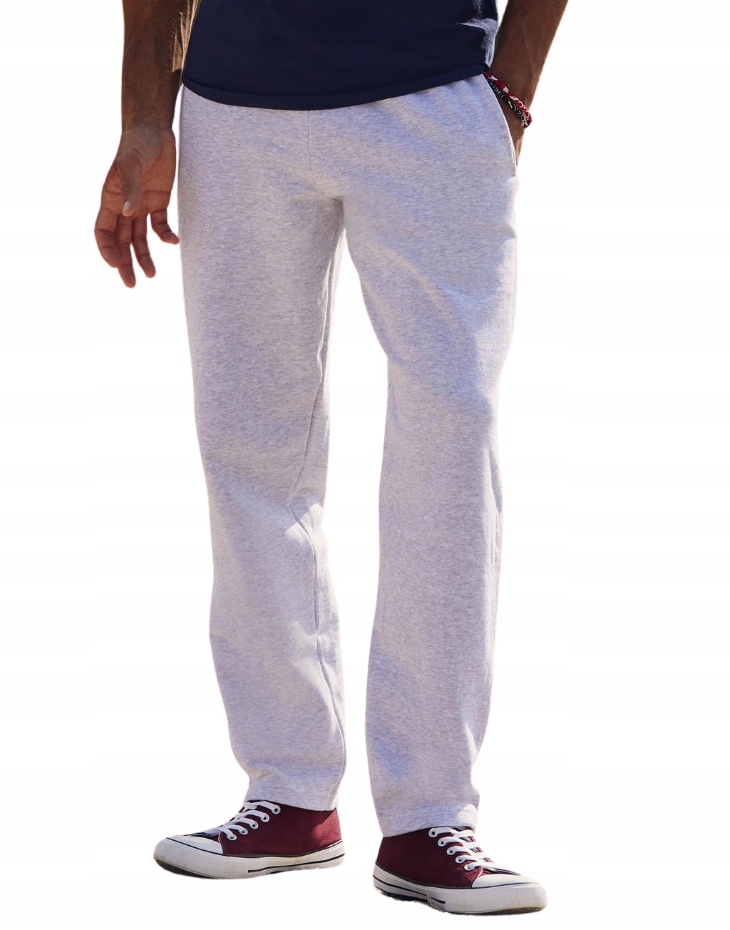 

Fruit Of The Loom Spodnie Dresowe Lekkie Gray XL