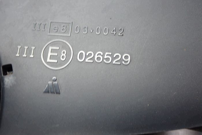 SUZUKI SX4 S-CROSS 13- mirror right 9 PIN
