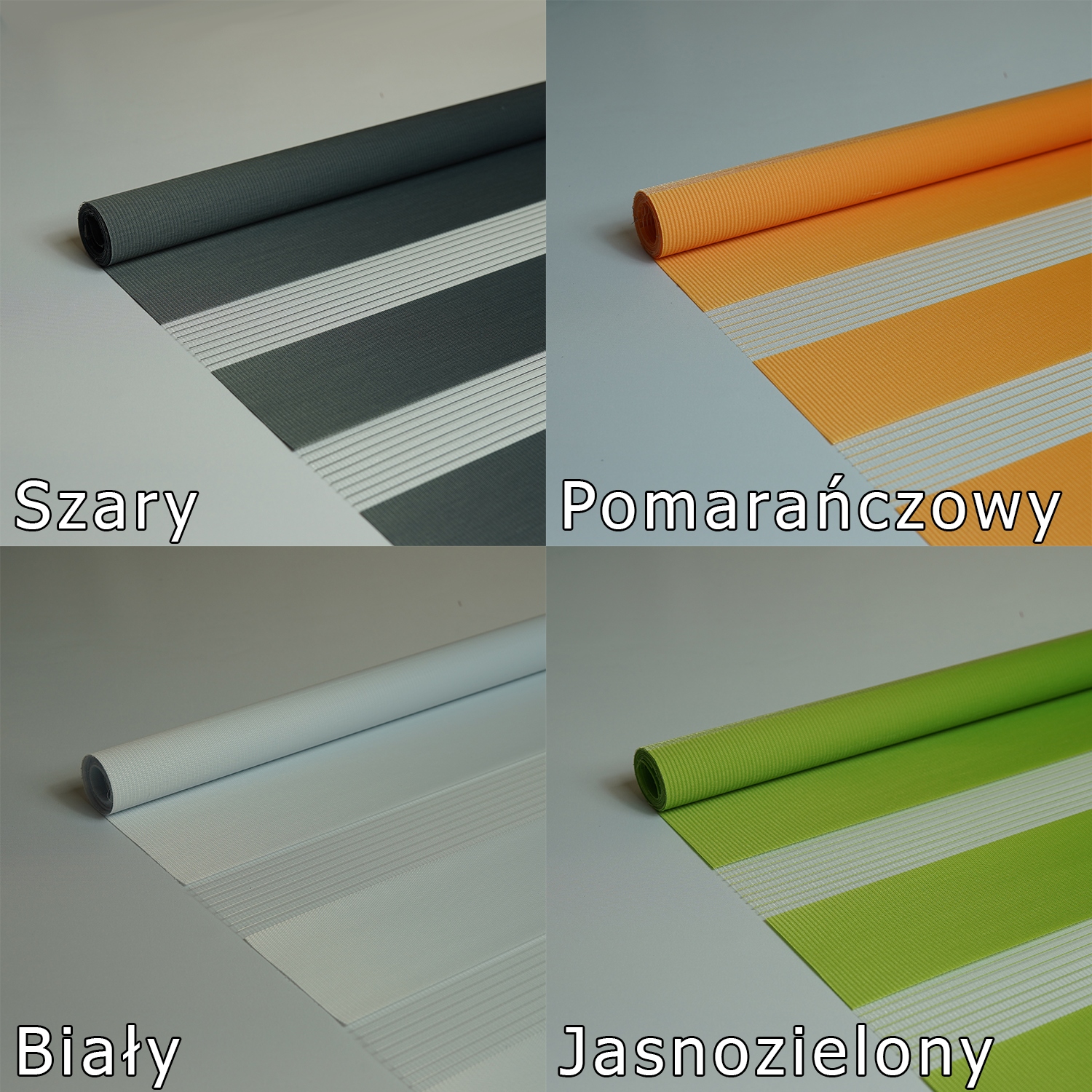 Rolety Dzień Noc Standard 100 x 150 Typ montażu bezinwazyjny