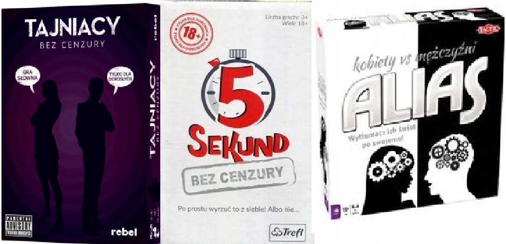 Tajniacy 5 sekund bez cenzury Alias kobiety