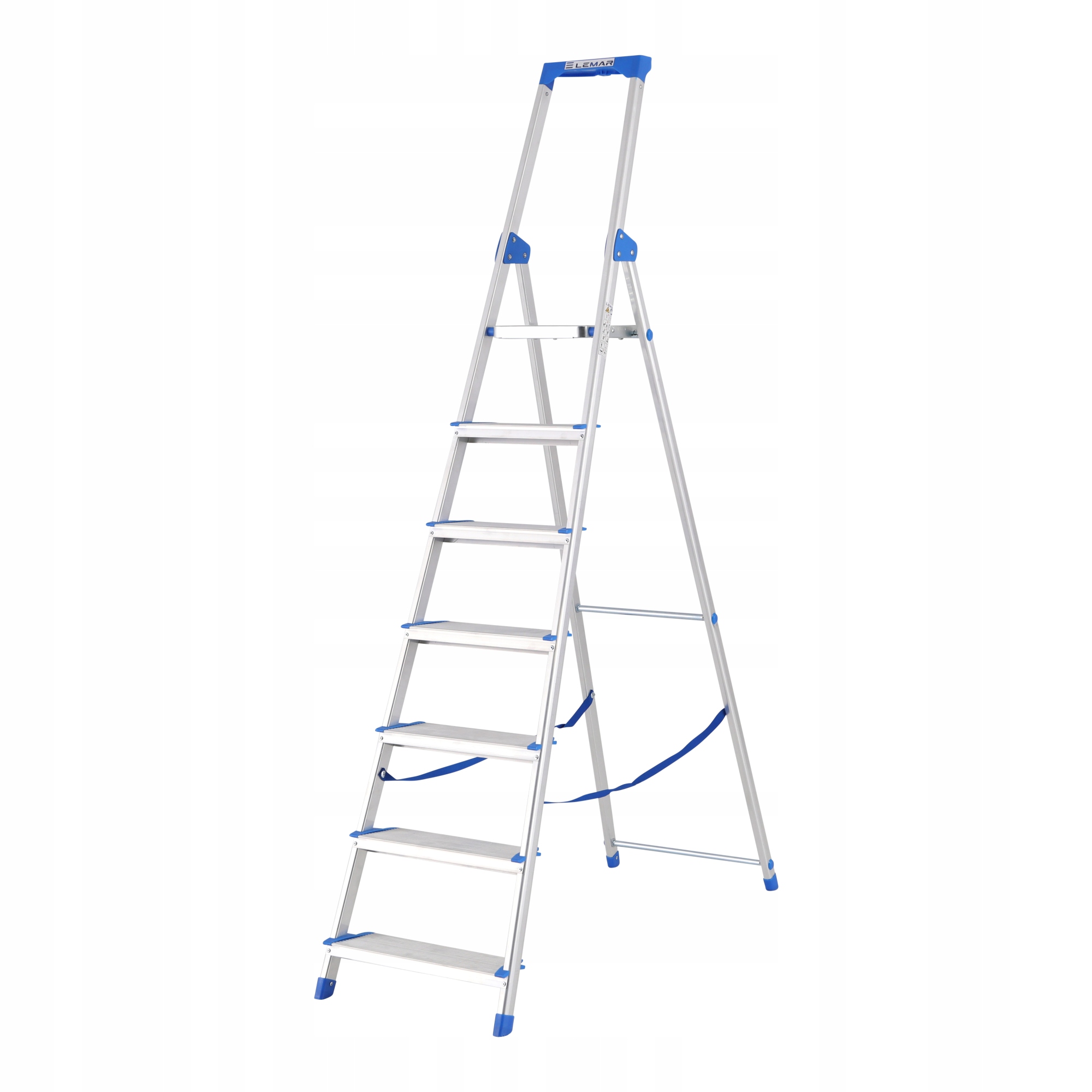 Žebřík 7stupňový hliníkový žebřík Wide Step Lemar 020207