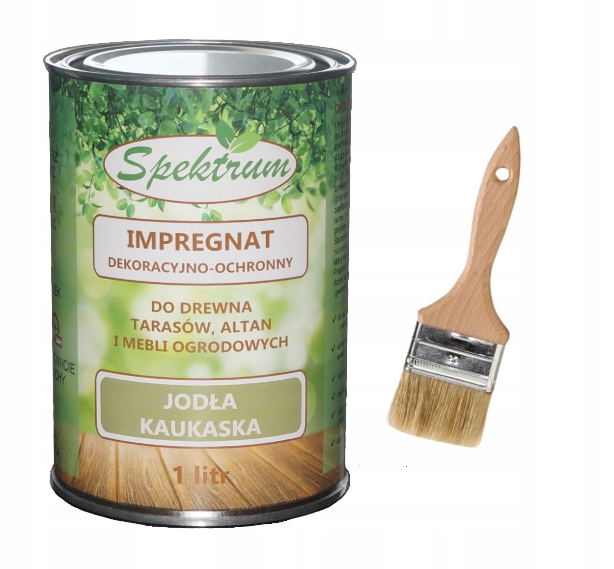 

Impregnat do drewna Spektrum 1 litr jodła