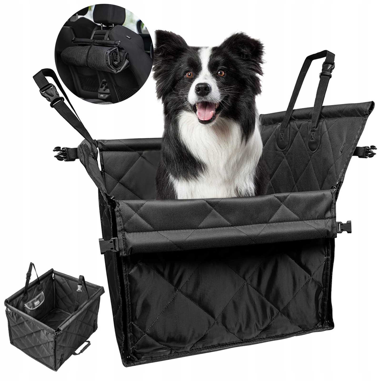 Levně Podložka Pro Kočky A Psy Do Autosedadla Voděodolná Modulární Protiskluzová Oxford 600 50 x 60 CM