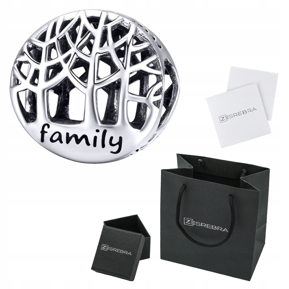 

Charms Family do Pandora srebro 925 koralik S925