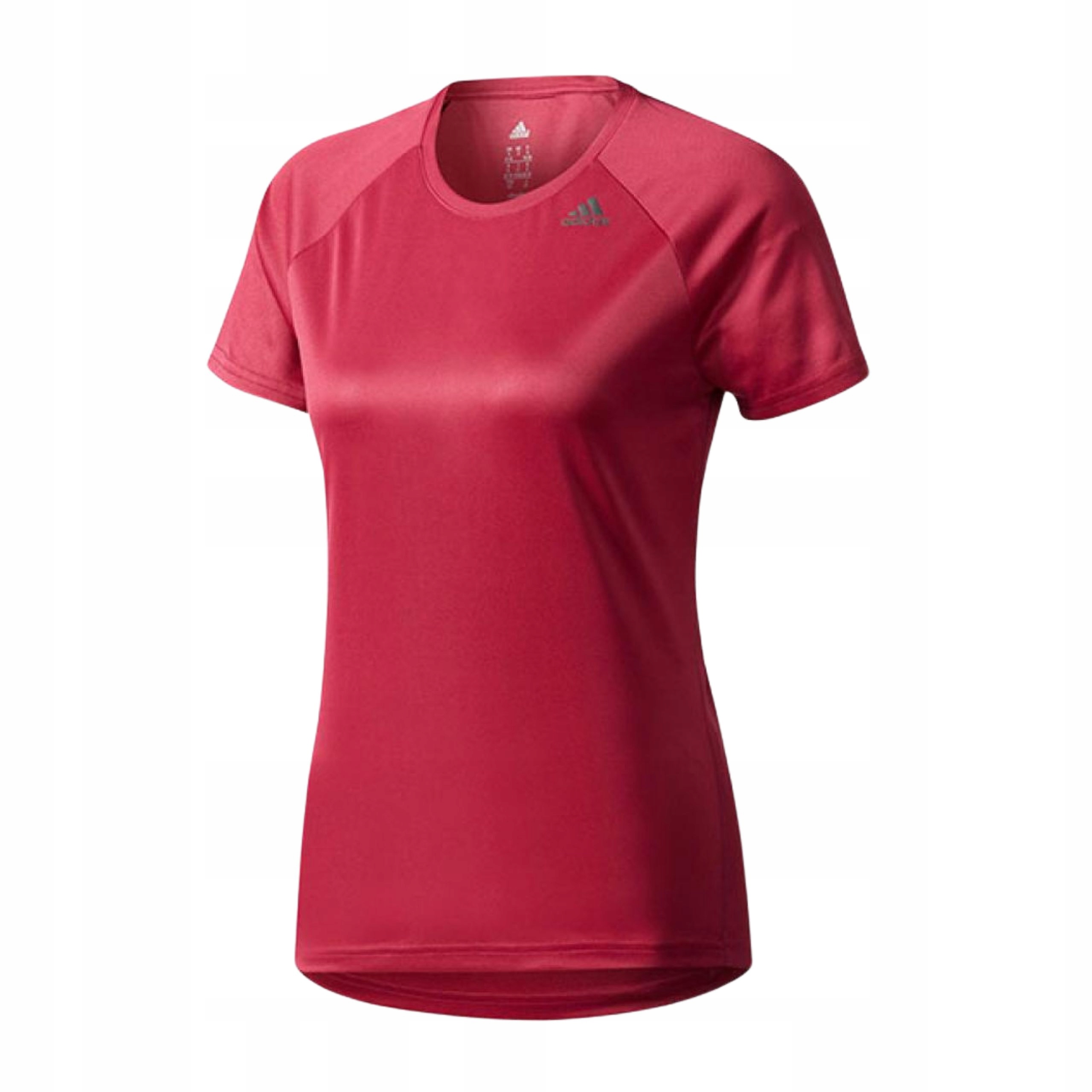 Damska koszulka treningowa czerwona Adidas D2M Tee lose Xxs