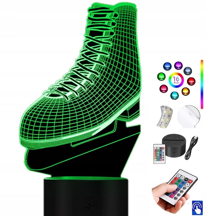 Lampka na biurko Łyżwiarstwo Łyżwy 16 LED PLEXIDO