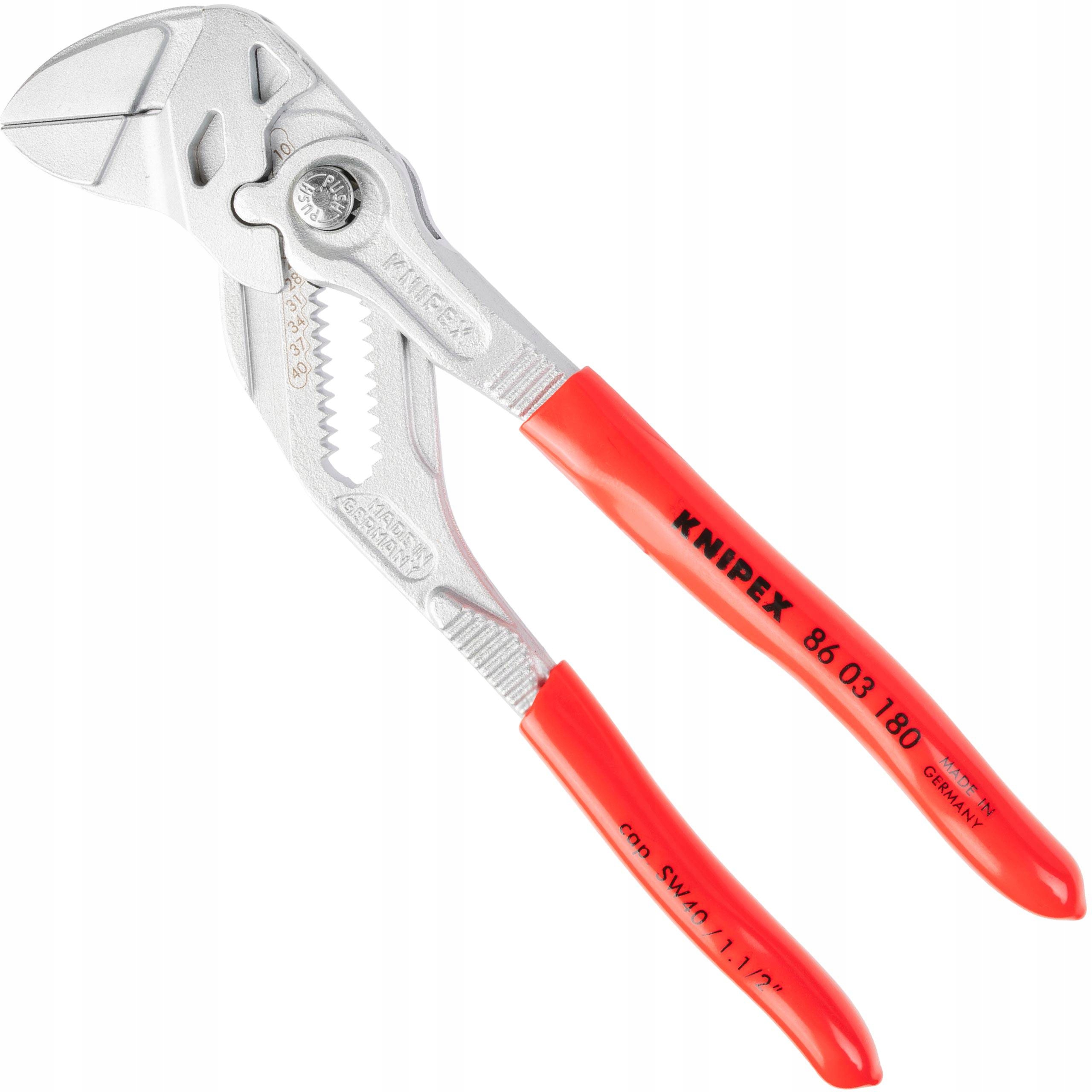

Knipex Szczypce Klucz Nastawne Regulowane 180mm
