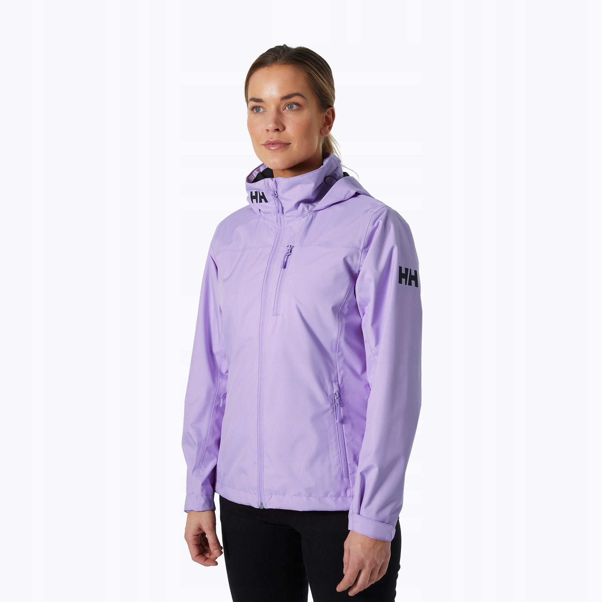 Dámská námořnická bunda Helly Hansen Crew Hooded Midlayer heather Xs
