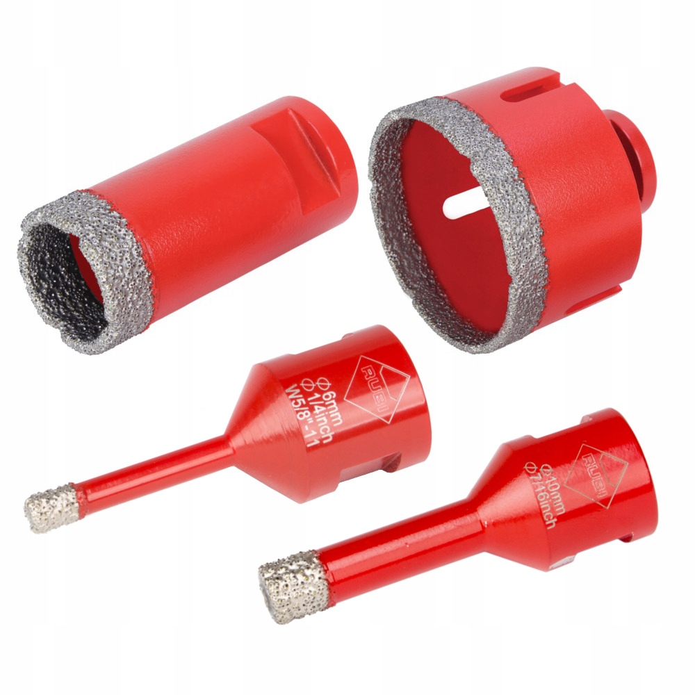 

Wiertło koronowe diamentowe Rubi 8mm na sucho
