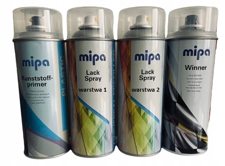 Citroen Peugeot Kwe Sada Základní Nátěr Plastová Základna Klar Mipa 1600 ML