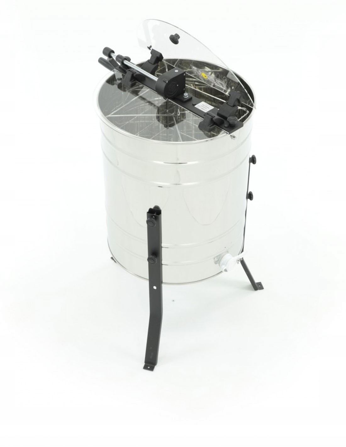 Miodarka 4-plastrowa diagonalna ręczna, śr. 500, ramki wielkopolskie Łysoń Średnica 50 cm