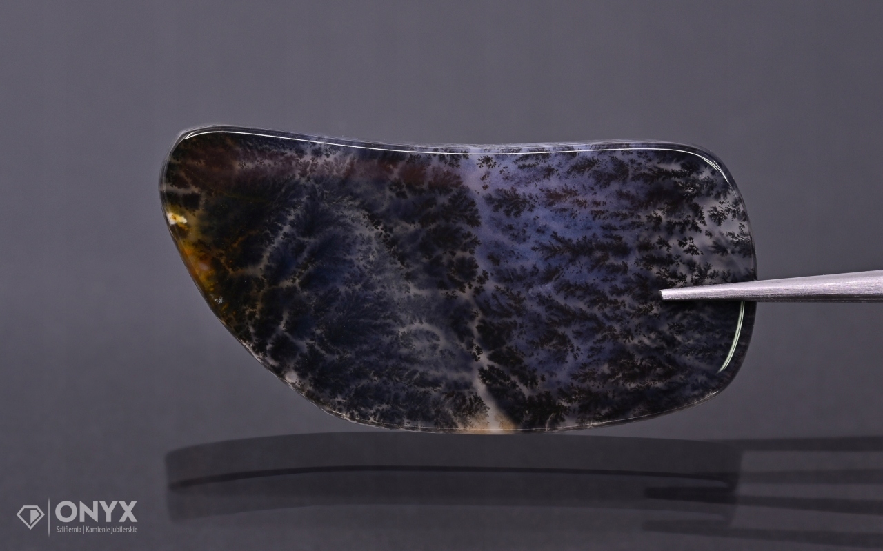 Dendritový achát z Kazachstánu nepravidelná destička