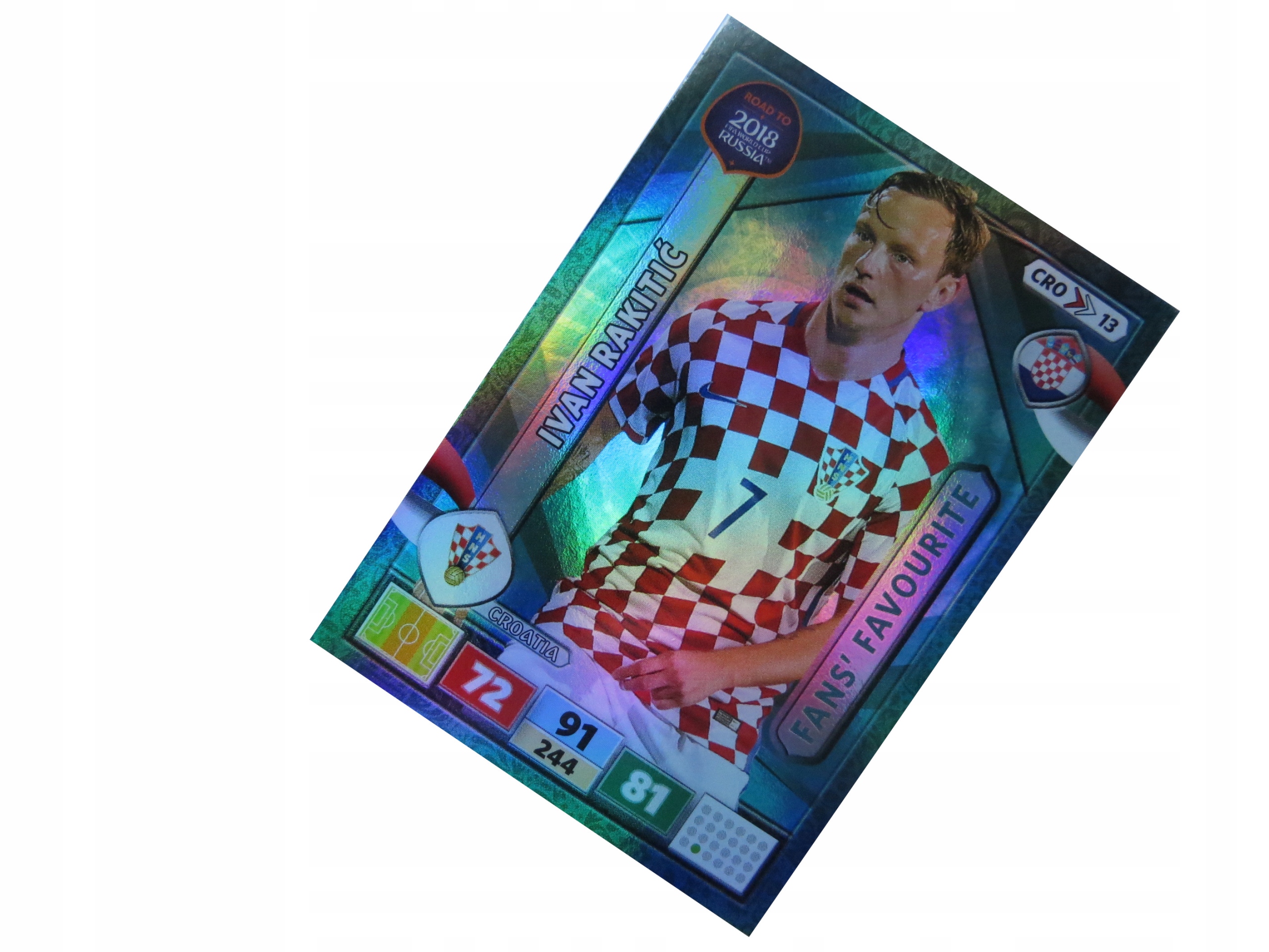 Panini Road To Fifa World Cup Russia 2018 Fans Favourite Ivan Rakitić CRO13