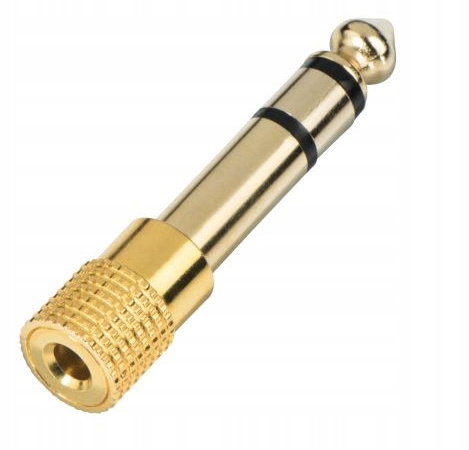 Adapter Przejściówka Z 3,5 MM Jack Na 6,35 MM Inakustik Premium Gniazdo