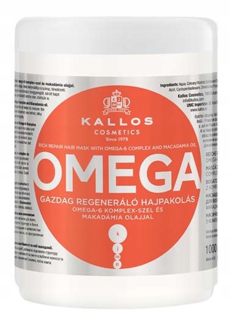 

Kallos Omega Maska Do Włosów Suchych 1000ml