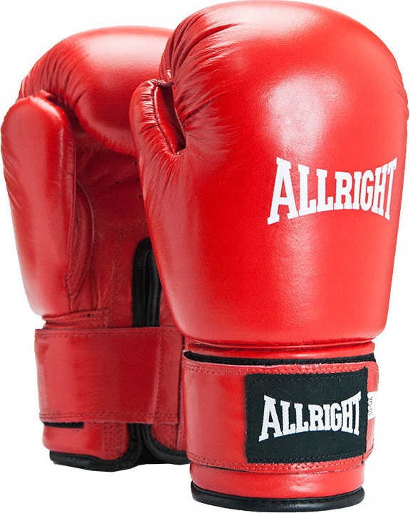 Boxerské Rukavice Z Přírodní Kůže 12 Oz, Červené