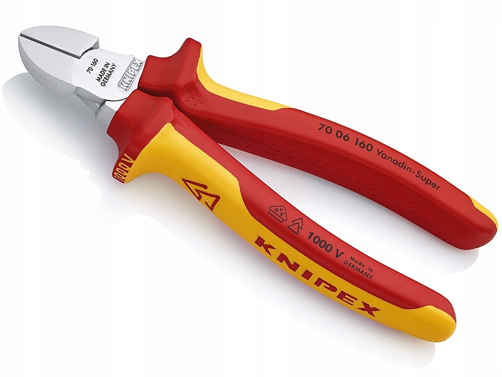 

Szczypce Boczne Obcinaczki 1000V 160MM Knipex