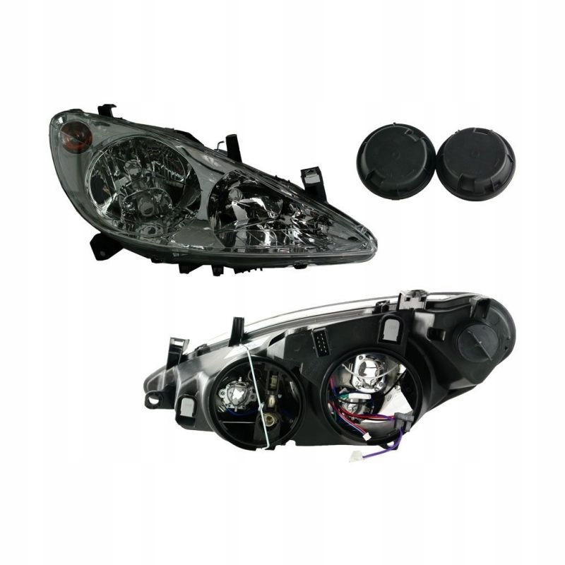 REFLEKTOR LAMPA PRAWY PEUGEOT 307 01-05