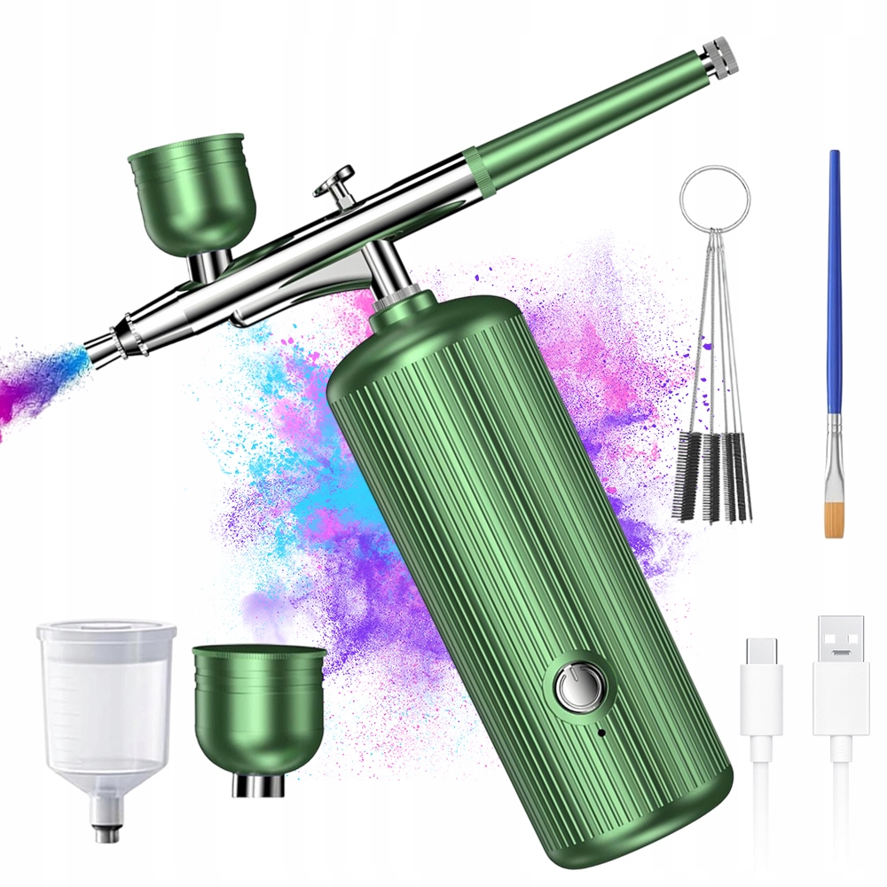 Bezdrátový Aerograf S Kompresorem Pro Zdobení Dortů