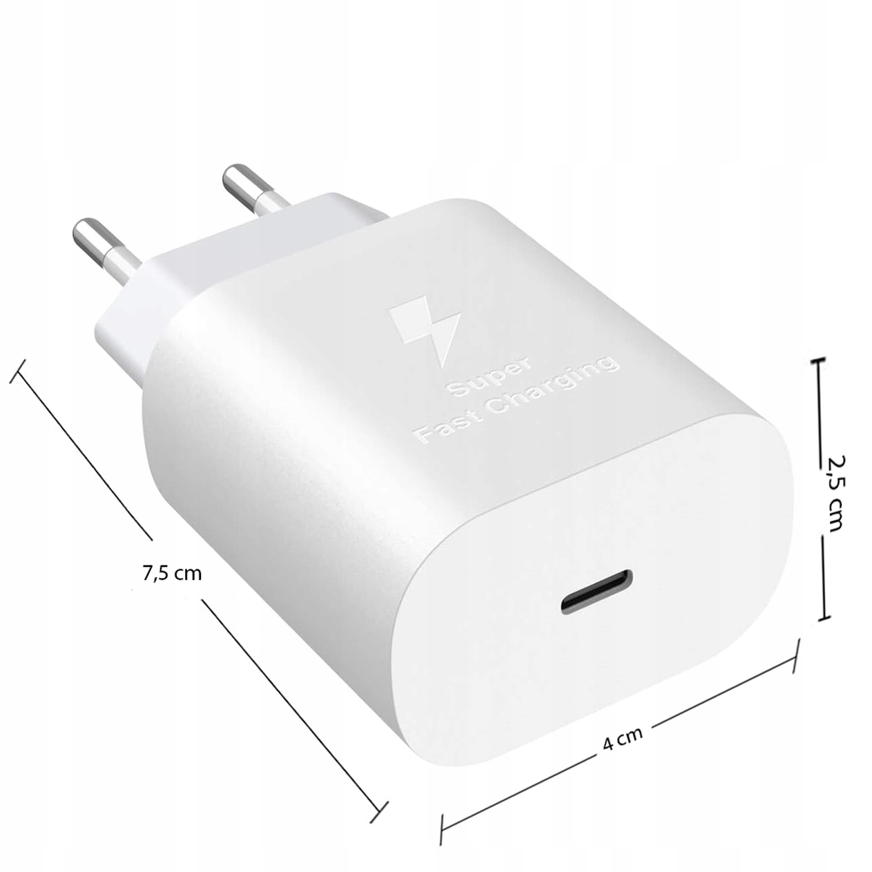 SZYBKA ŁADOWARKA SIECIOWA PD USB-C 3,3A do Samsung A55 A35 A25 A15 5G Marka Case